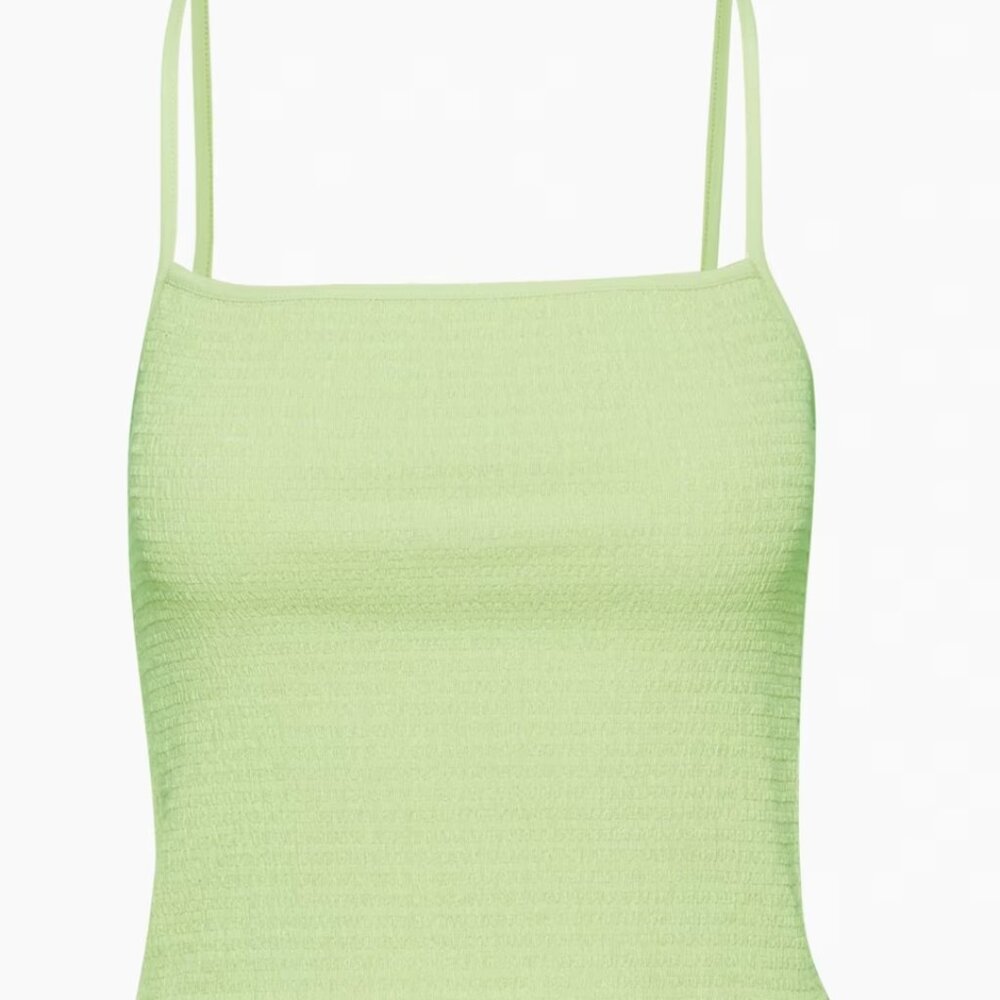 Aritzia Wilfred Jazz tank - M green